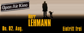 open air Kino - Herr Lehmann